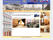 Tablet Screenshot of citycrown.cz